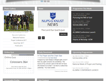 Tablet Screenshot of nupsgknust.org